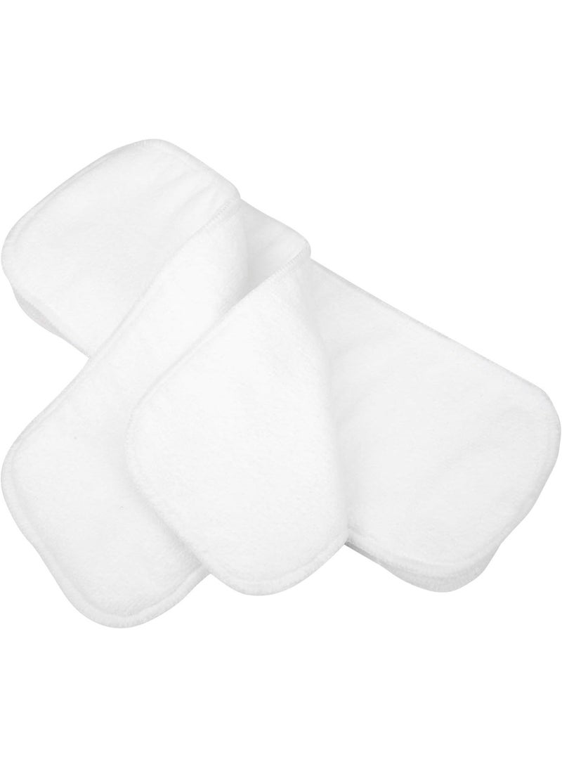Womdee Cloth Diaper Inserts, Reusable Cloth Diapers For Babies Microfiber Baby Liner Inserts Washable 3L Absorbent Inserts Cloth Diaper Liners For Baby Cloth Diapers (Five tablets per) - Image 5